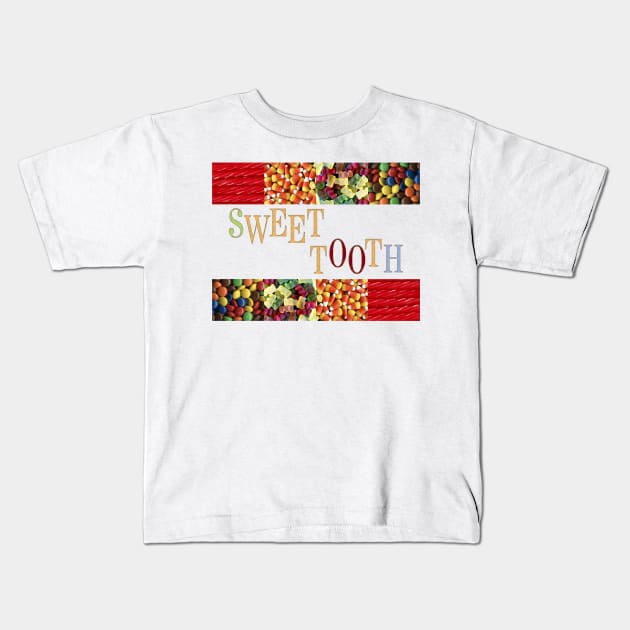 Sweet Tooth Kids T-Shirt by VersatileCreations2019